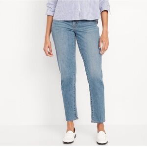 NWT OLD NAVY Curvy High-Waisted OG Straight Ankle Jeans Size 6 Regular